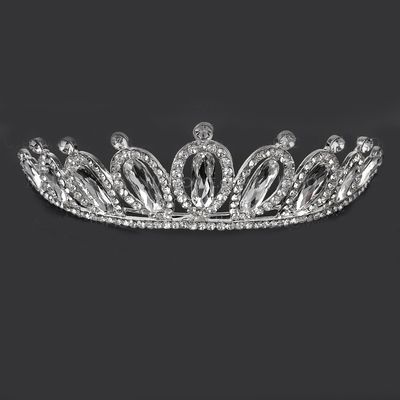 Tiara Elegante Cristal Strass