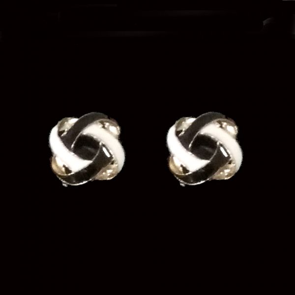 Brincos Black e White Luxo