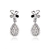 Elegante Alloy com Imitação de Diamantes