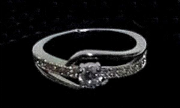 Anel Girl's Eye - Tamanho 17