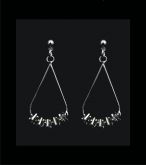Brincos de Metal Gota