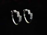 Brincos De Argolas Com Strass