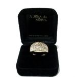 Anel Strass Feminino c/Caixinha