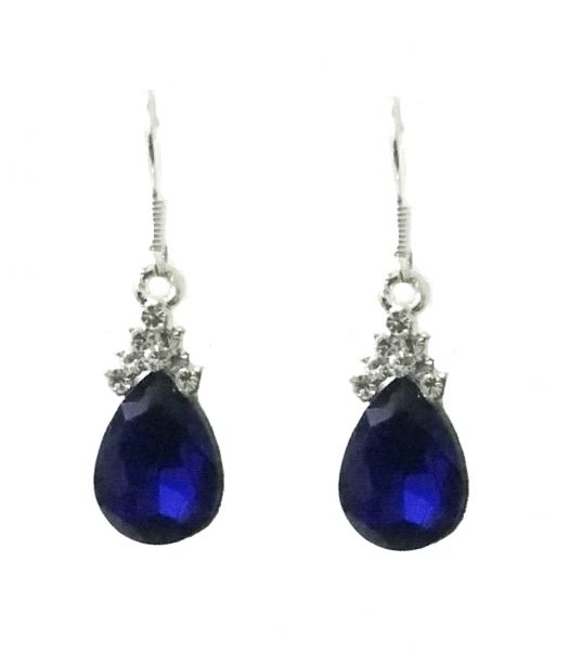 Brincos - Elegante Liga com Strass Crystal
